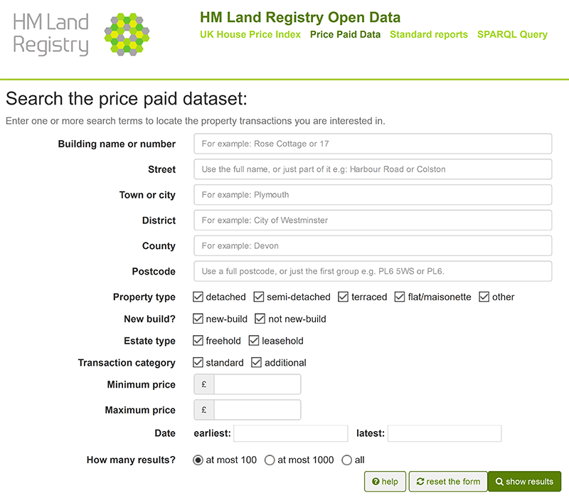 Land Registry House Prices Land Registry House Prices