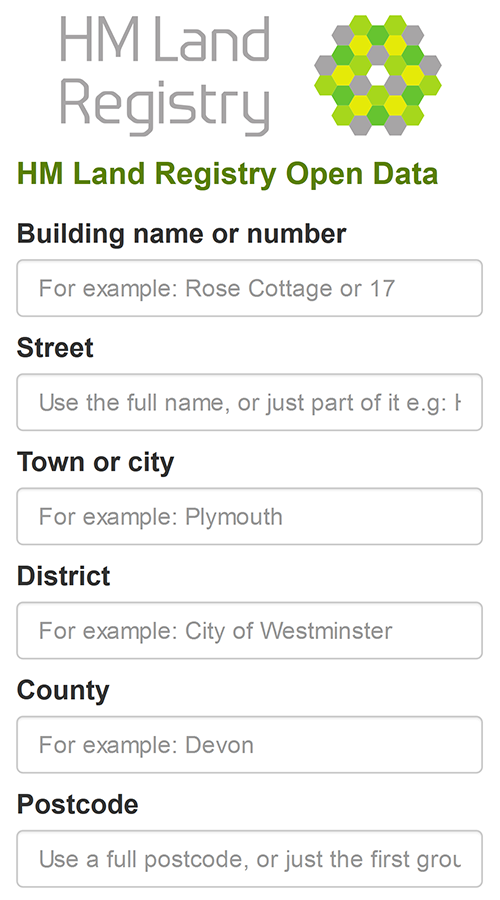 Land Registry House Prices Land Registry House Prices