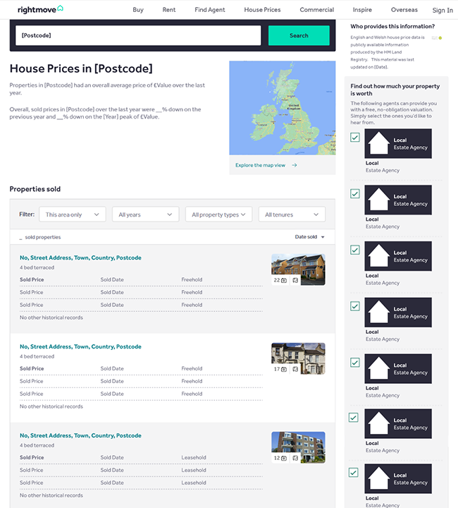 Rightmove House Valuation Rightmove House Valuation