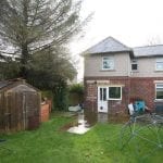 Springfield Road - Back Garden Facing Rear of the Property