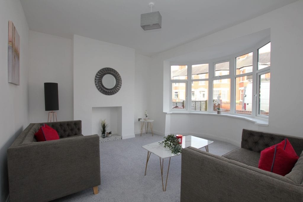 Wensley Avenue, Hull - Living Room with Bay Window