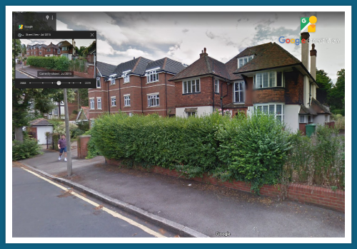 Google Maps (Stret View) Snapshot of a South London Building Pre-Demolition