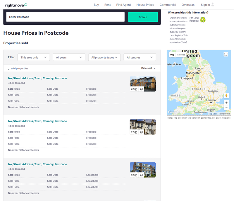 Rightmove House Valuation Rightmove House Valuation