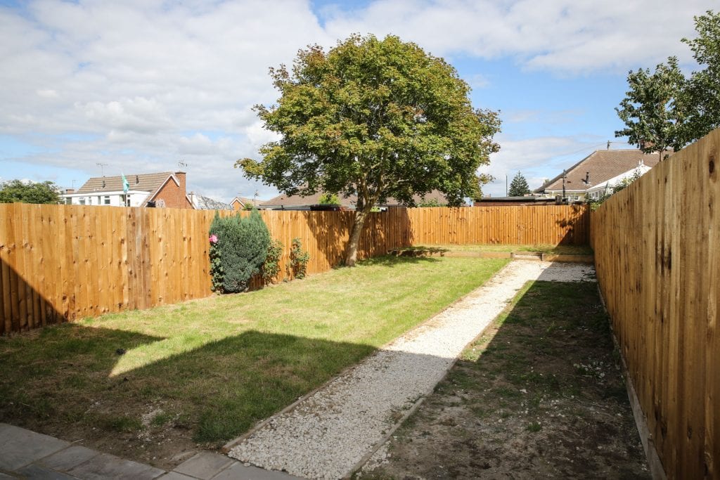 Back Garden - Meadow Avenue, Ripley, Derbyshire