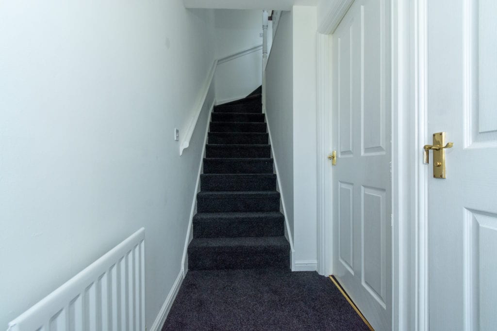 Avocet Place, Mansfield - Downstairs Hallway + Staircase