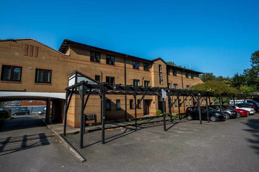 Lake View, Kings Langley - Sheltered Car Parking at Rear of the Building