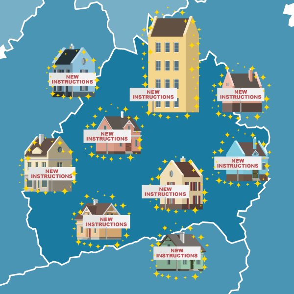 New Property Instructions in Your Local Area (Last 12 Months)