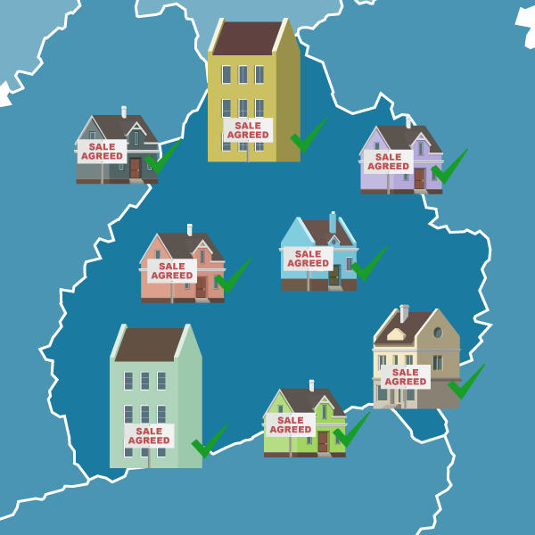 Number of Agreed Home Sales Over the Last 12 Months