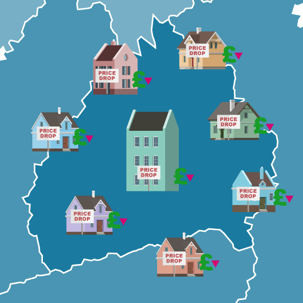 Number of Properties That Have Had Their Prices Dropped (Last 12 Months)