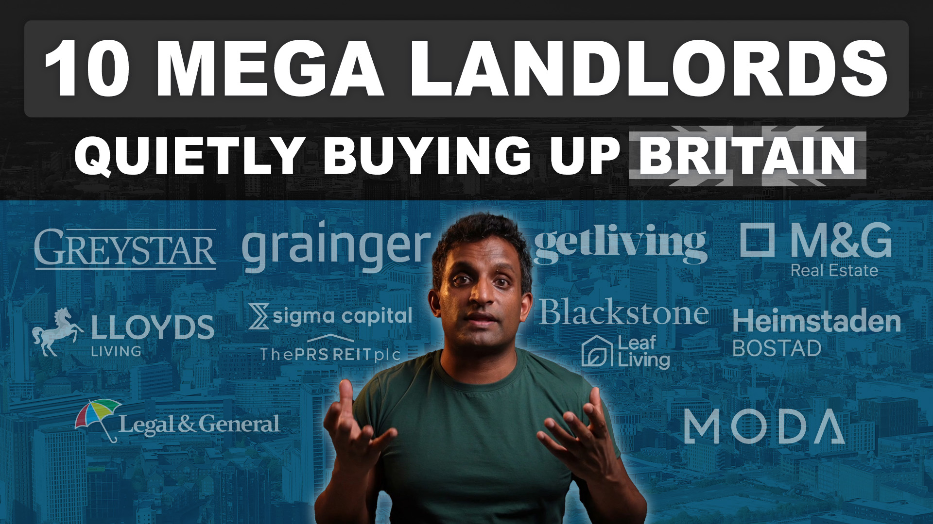 10 Mega Landlords Strategically Buying Up UK Housing