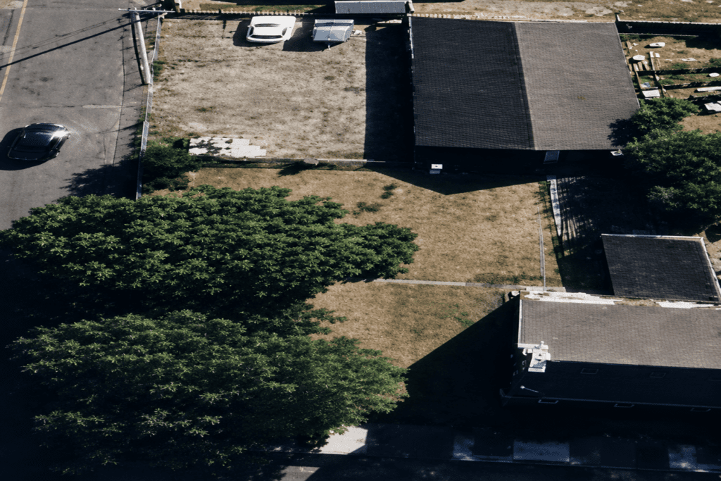 Oversetts Road - Bird's Eye View